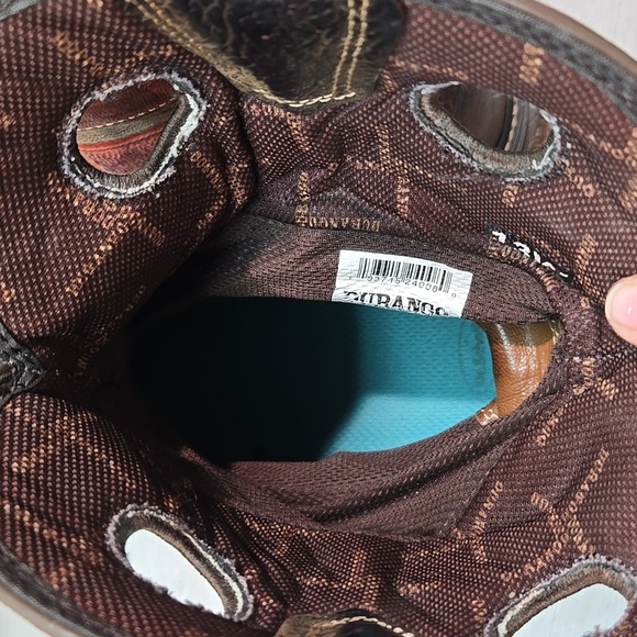 Durango Mens 11"CT WP American Flag Steel Square Toe Star Cowboy Boots Shoes 13W - Picture 9 of 14